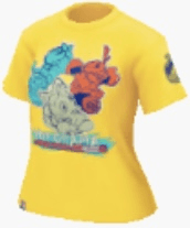 ポケモンWCS 2023 Tシャツ(黄)