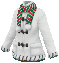 ダッフルコート 白