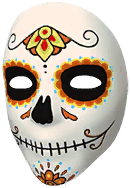 Día de Muertos フェイスペイント