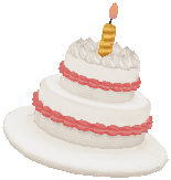 6周年 ケーキハット