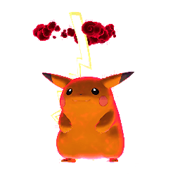 ピカチュウ(キョダイマックス・色違い)