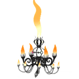 メガシャンデラ(色違い)
