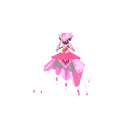 メガディアンシー(色違い)