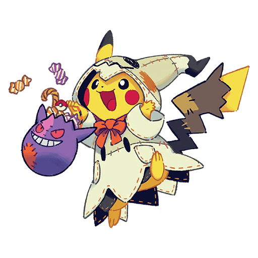sticker_Halloween_Pika